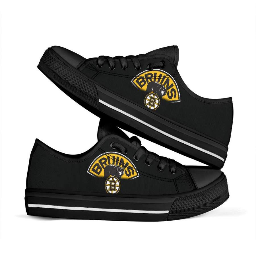 Boston Bruins Sneakers Low Top Shoes