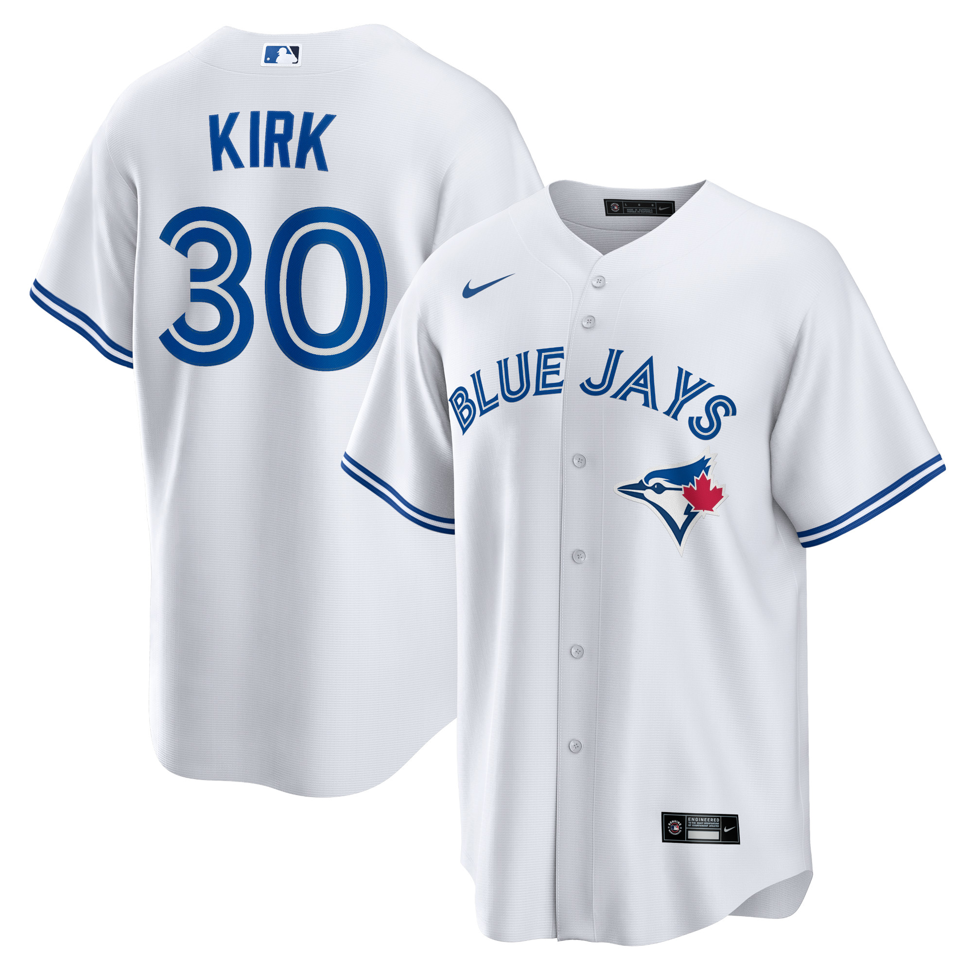 Alejandro Kirk Toronto Blue Jays Replica Player Jersey – White