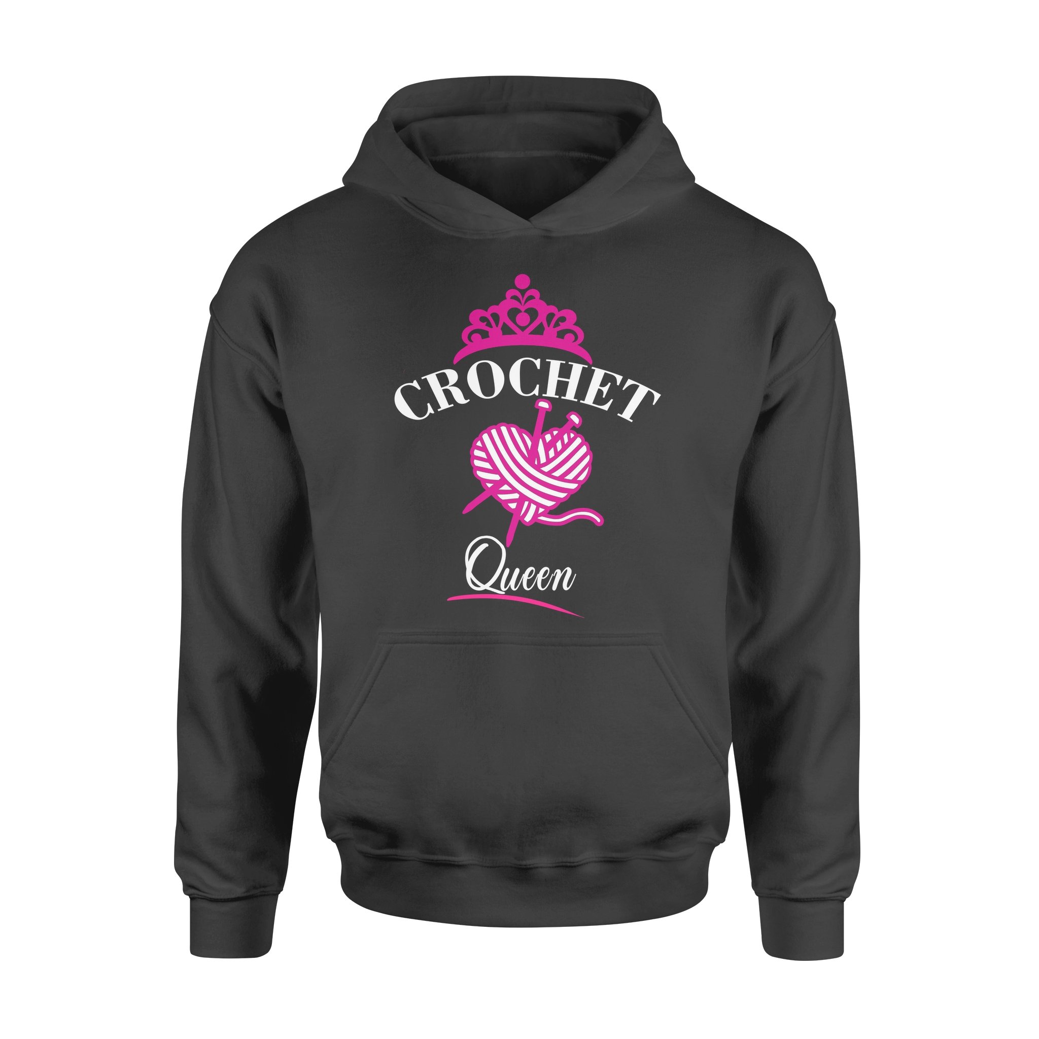 Crochet Queen Gift For Friends – Standard Hoodie