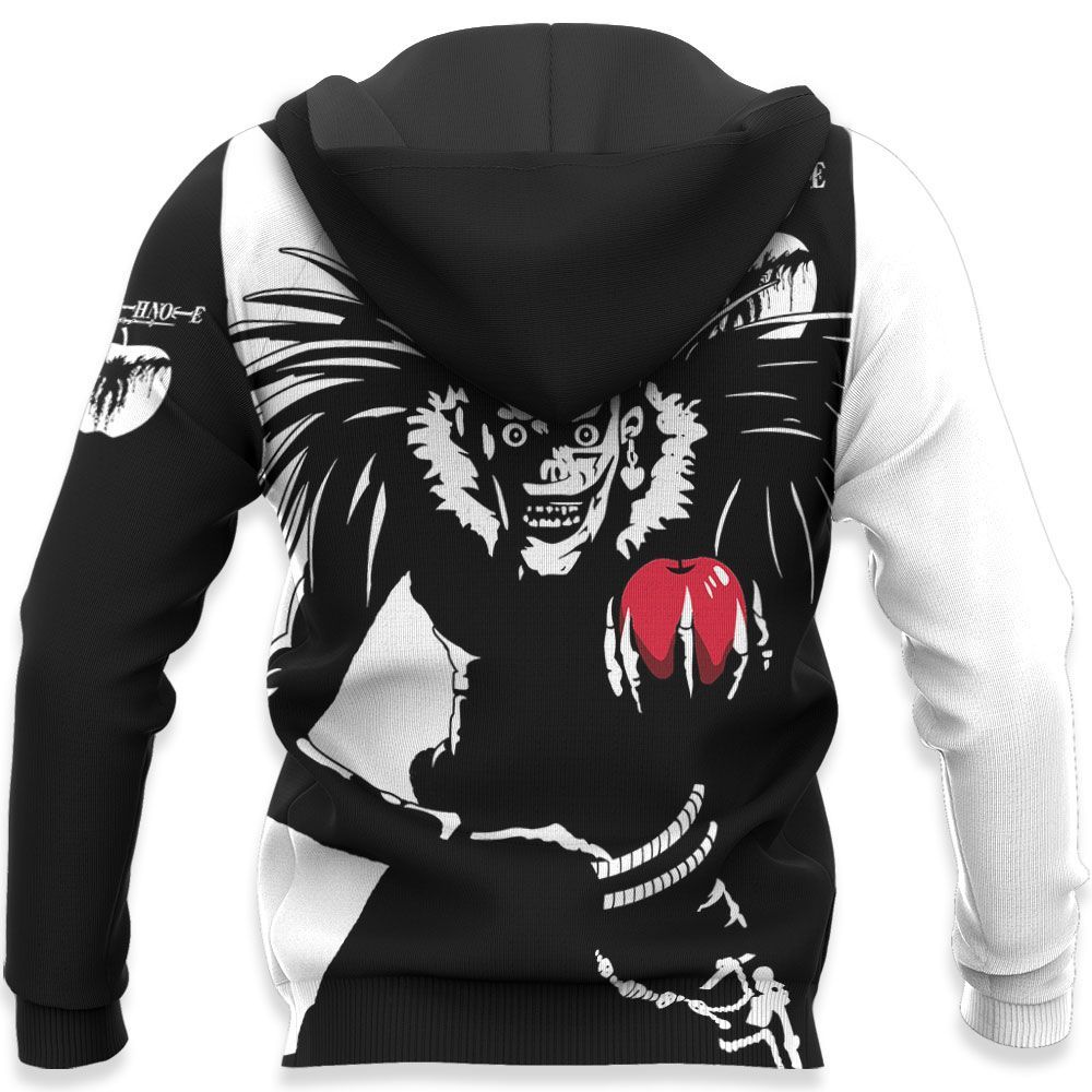 Death Note Hoodie Ryuk Custom Shirt Anime Zip Jacket