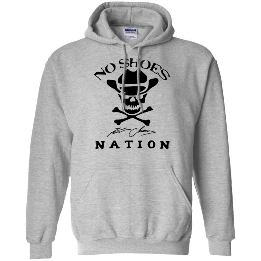 Kenny Chesney No Shoes Nation New Logo Gildan Pullover Hoodie
