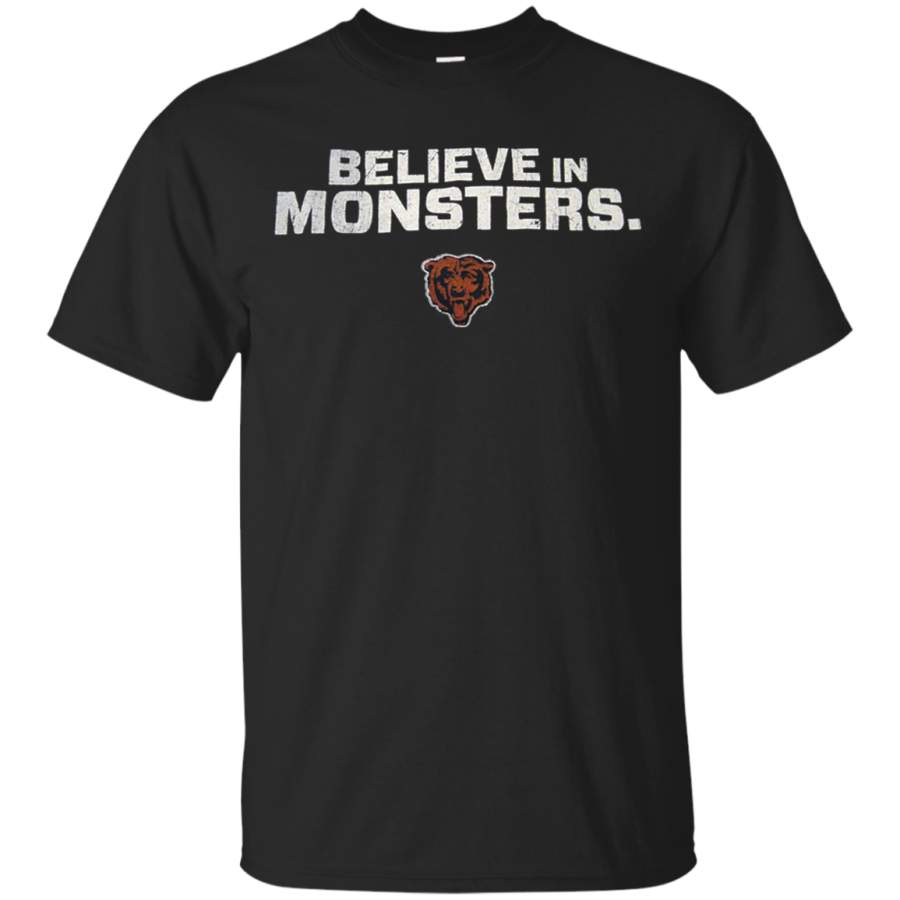 Believe In Monsters Chicago Bears Shirt