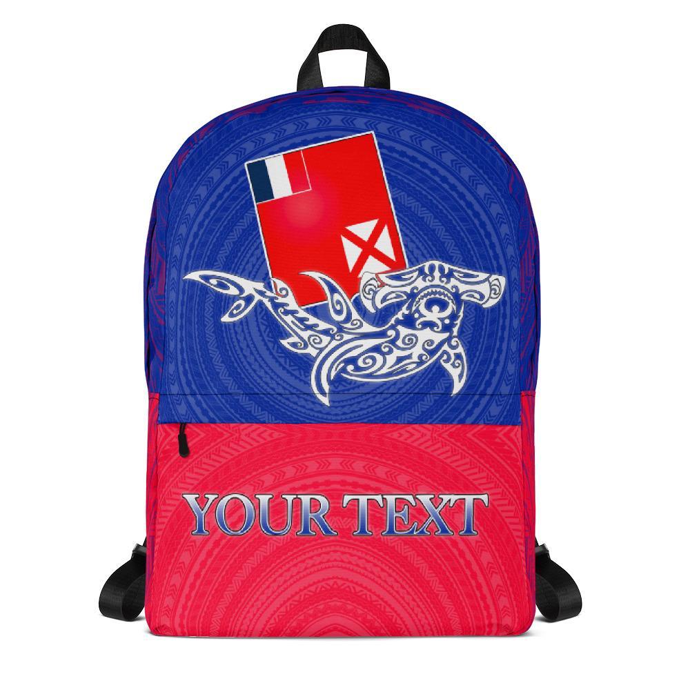 Wallis And Futuna Backpack – Custom Shark With Coat Of Arms – BN01