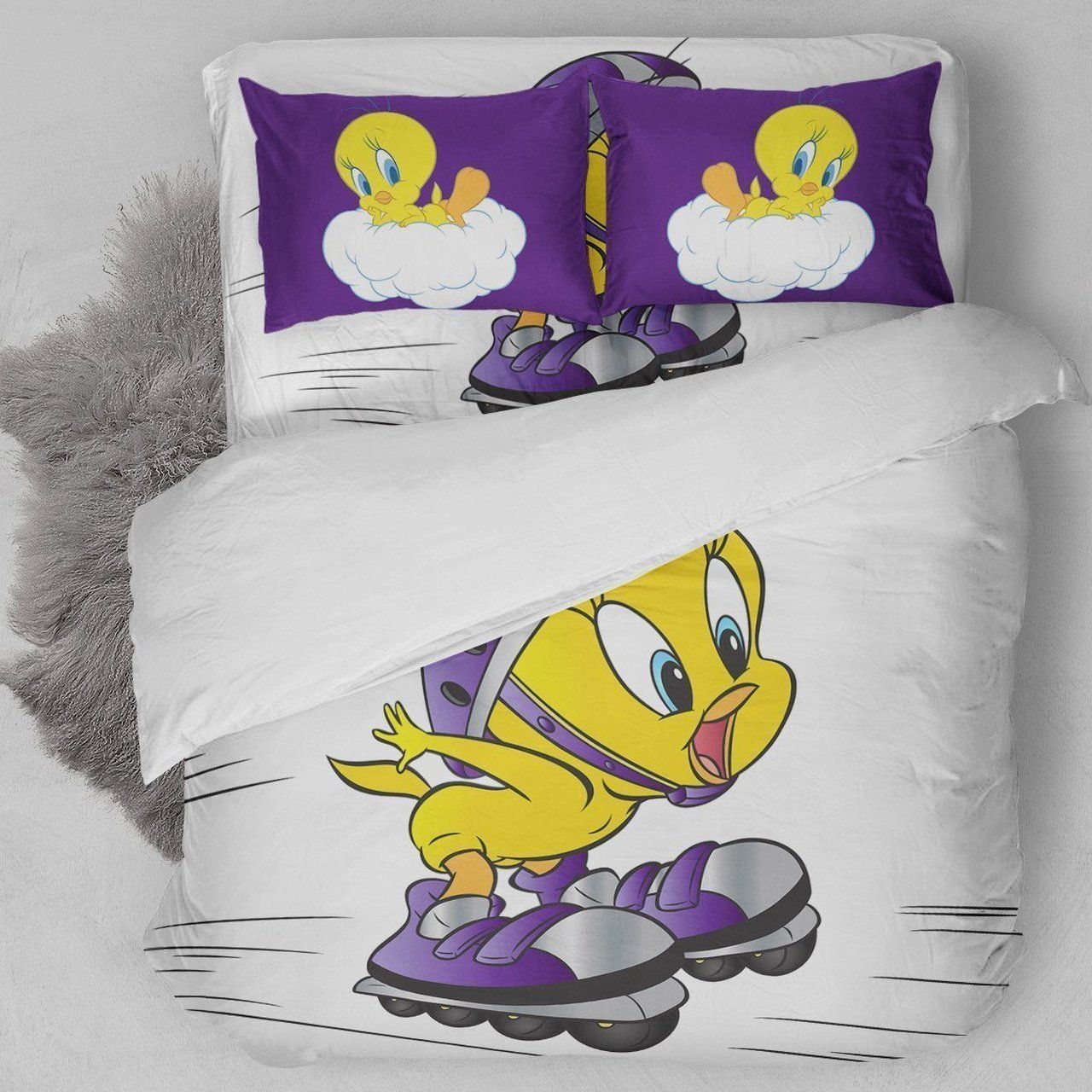 Tweety Bird Custom Bedding Set Duvet Cover X Amp Pillowcases