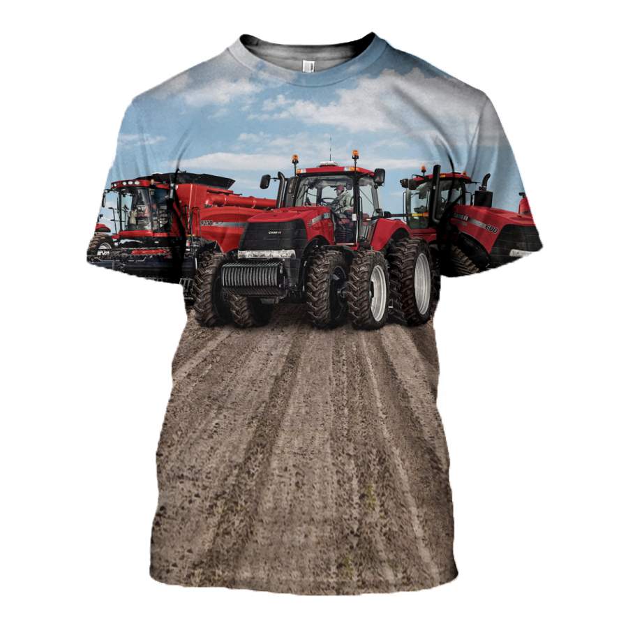 3D All Over Printed Tractor Shirts and Shorts