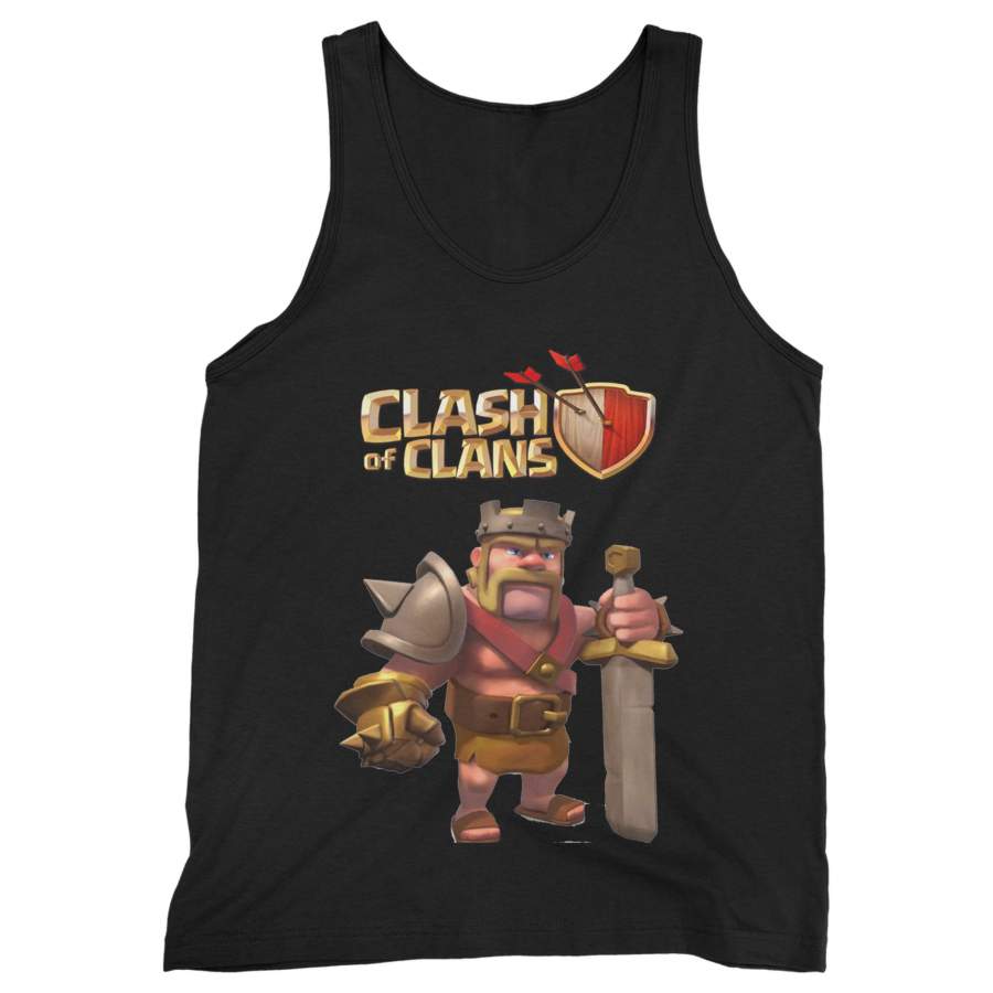 Clash Of Clans King Man’s Tank Top