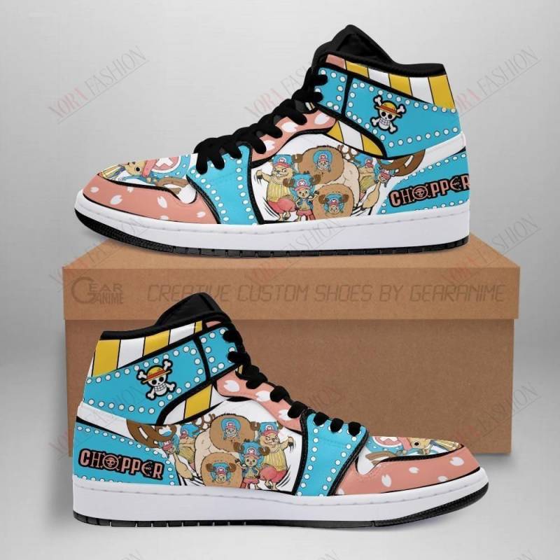 Chopper Shoes Boots Straw Hat Priates One Piece Sneakers Anime Fan Gift MN06