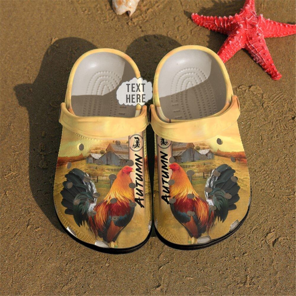 Chicken Personalized Clog, Custom Name, Text, Color, Number Fashion Style For Women, Men, Kid, Print 3D Beautiful Chicken