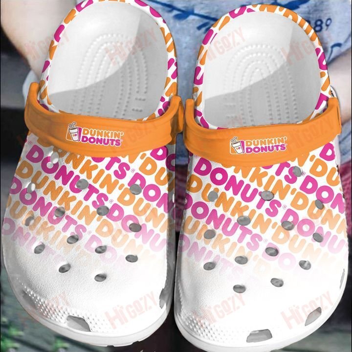 Dunkin’ Donuts Crocs, Coffee Drink Crocs Crocband Clog – N23