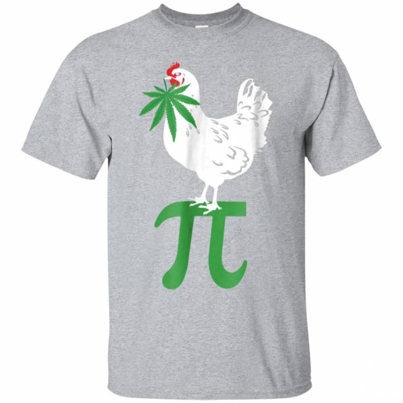 Chicken Pot Pie Marijuana Cannabis Funny Pie T-Shirt