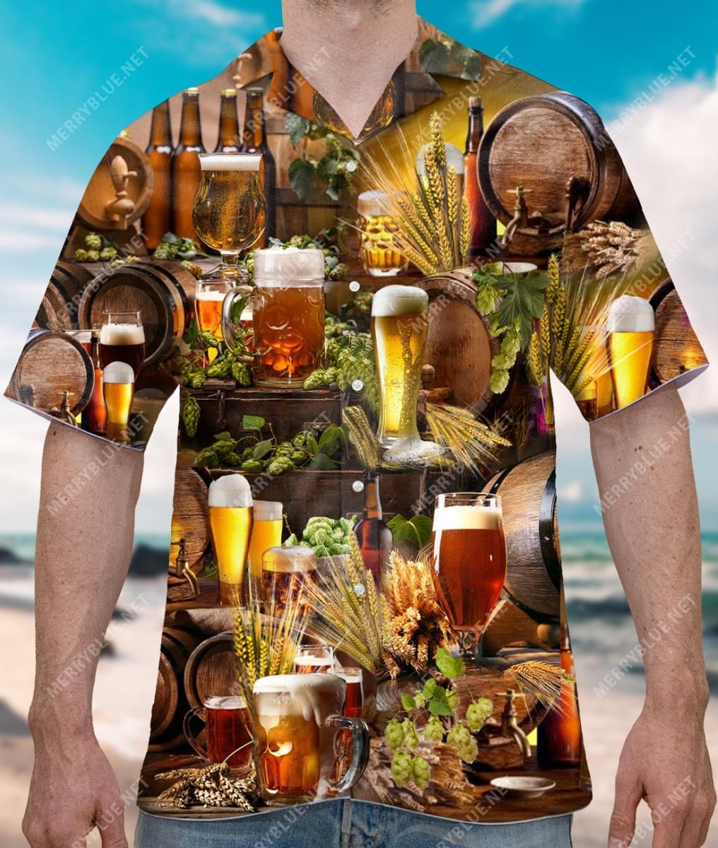 Alwasy On Tap And Have A Good Time Aloha Hawaiian Shirt Colorful Short Sleeve Summer Beach Casual Shirt For Men And Women