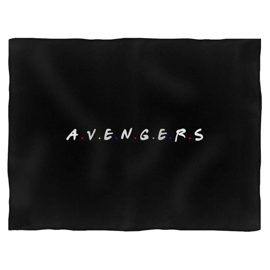 Avengers Friends Parody Blanket