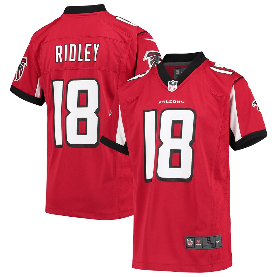 Calvin Ridley Atlanta Falcons Nike Youth Game Jersey – Red