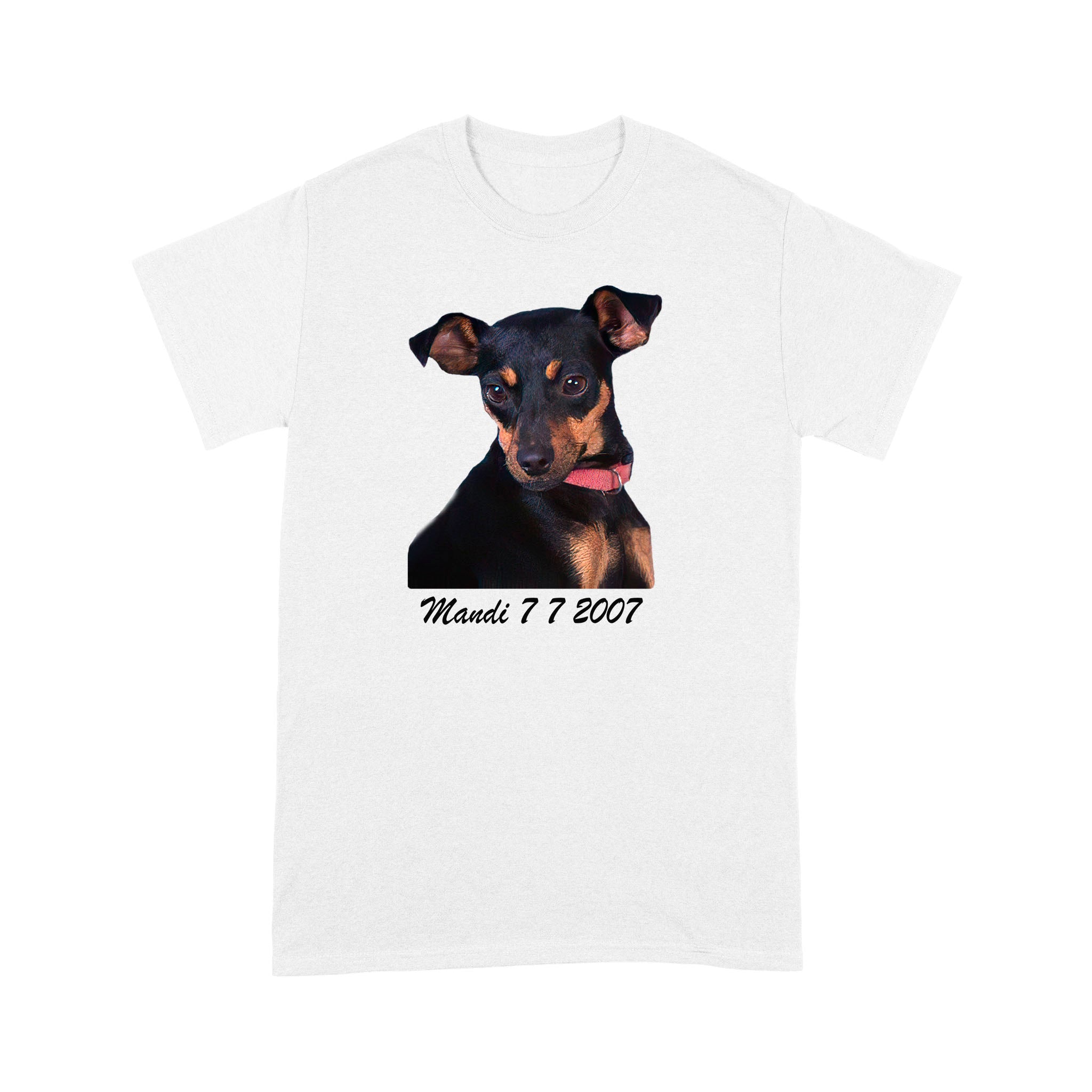 Mandi – Custom Illustrated Pet Personalized – T- Shirt