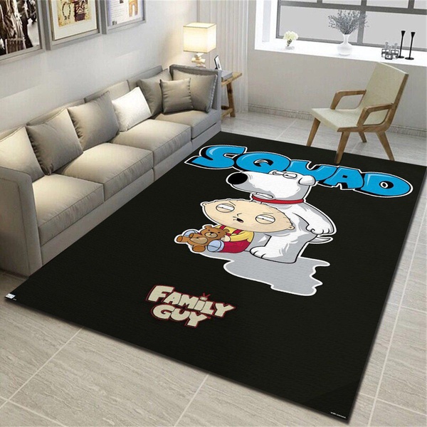 Family Guy Squad Area Rug, Living Room Carpet