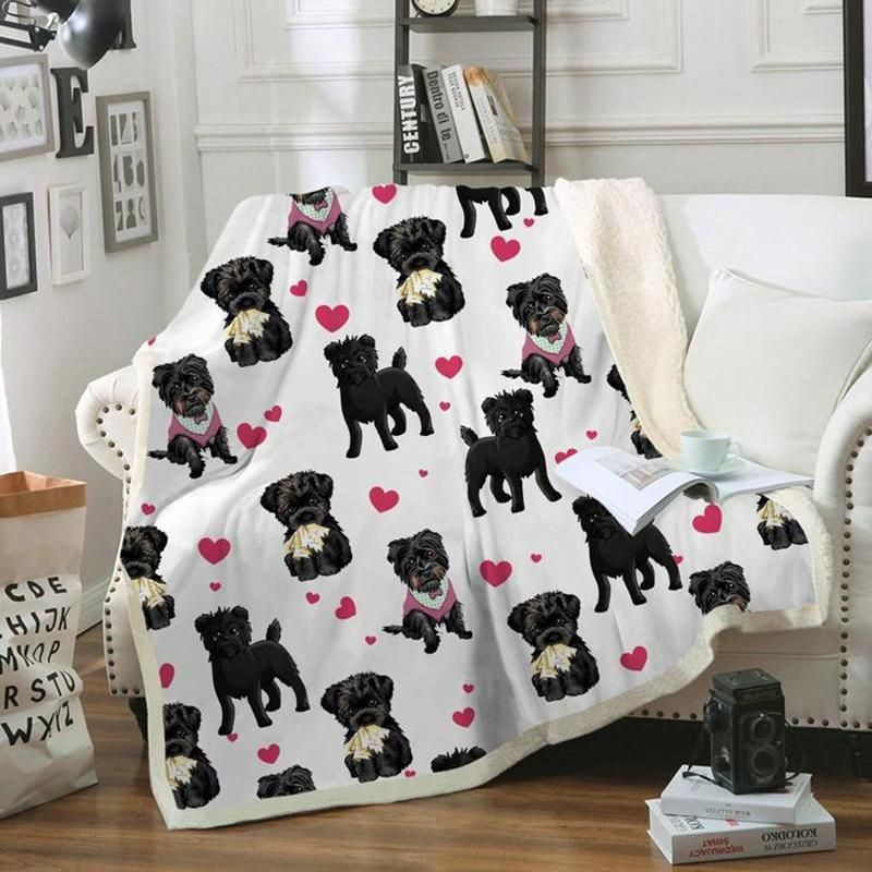 Affenpinscher Blanket, Christmas Gift, Dog Lover Blanket