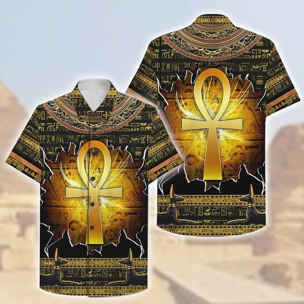 Ancient Egypt The Ankh Printed Hawaii Shirt 3000 Bce Ha96502