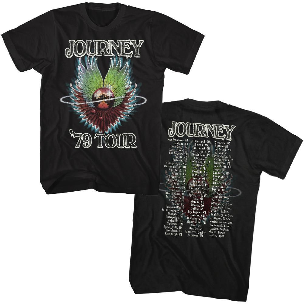 Journey 79 Tour Dates Back Shirt