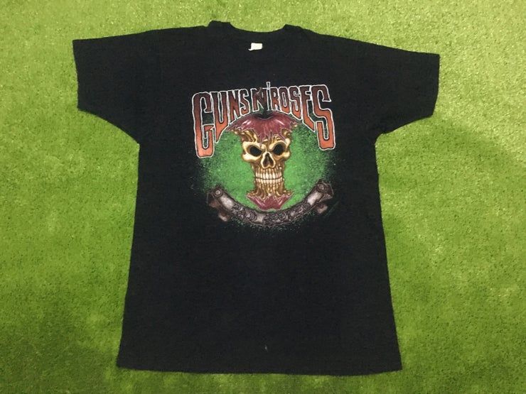 Vintage 90S Guns N Roses Bad Apples Metallica Slayer Megadeth Nirvana Marylin Manson Shirt