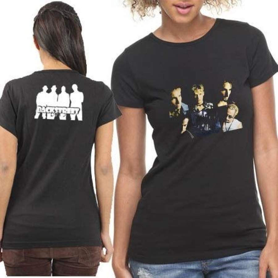 Backstreet Boys Tee 2 Sides Tshirt New T-Shirt Size S To 2Xl For Women’S