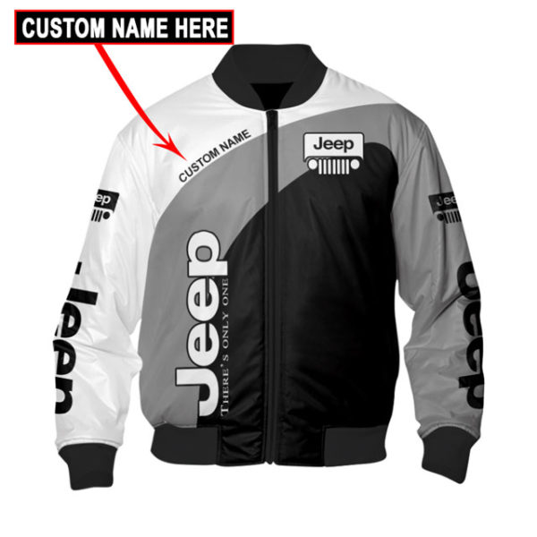 Bomber Jacket Jeep, Jeep 3D Spring Autumn, Mens Casual Jacket Rj13