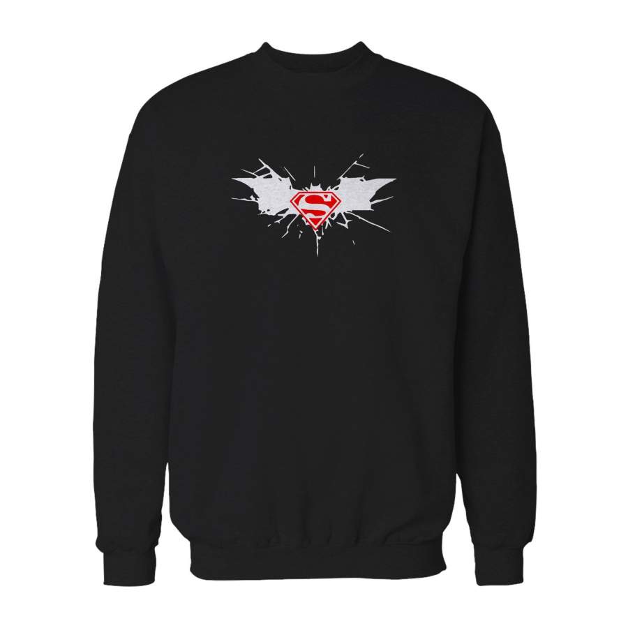 2016 Batman Vs Superman Dawn Of Justice Movie Superhero Hipster Comics Bruce Wayne Gotham Warner Sweatshirt