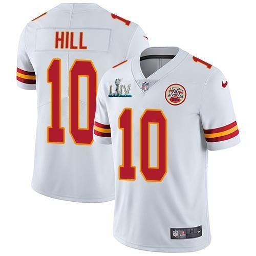 Tyreek Hill #10 Kansas City Chiefs 2020 NFL White Jersey Jersey