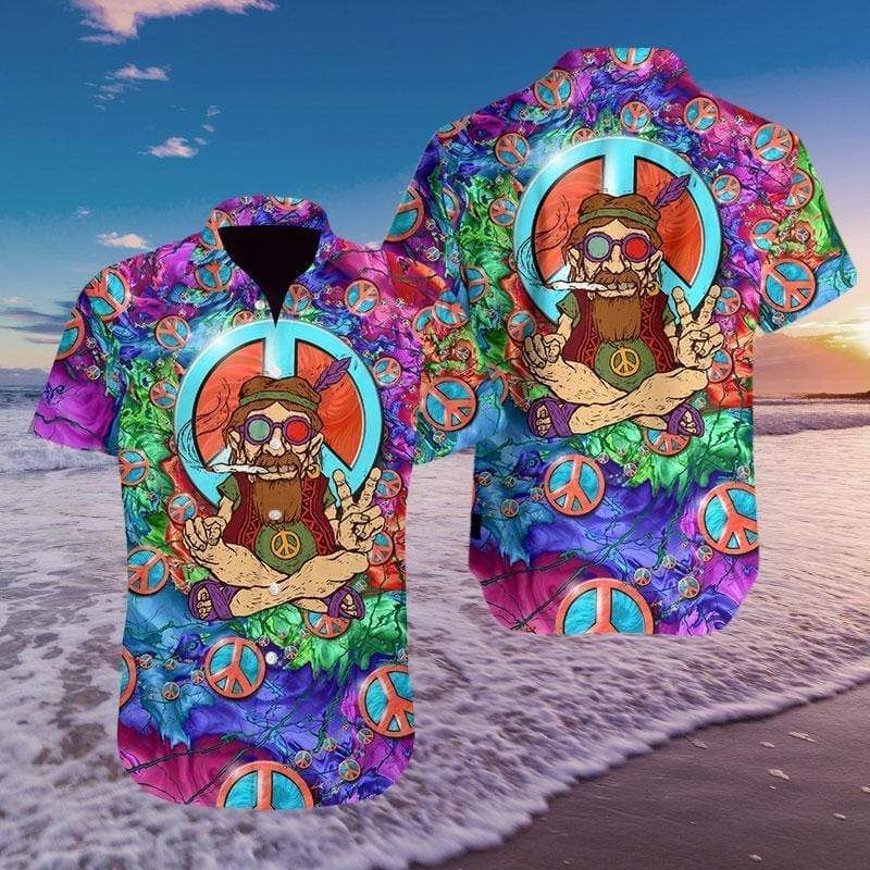 Cover Your Body With Amazing Hawaii Aloha Shirts Old Man Hippie Ha74394