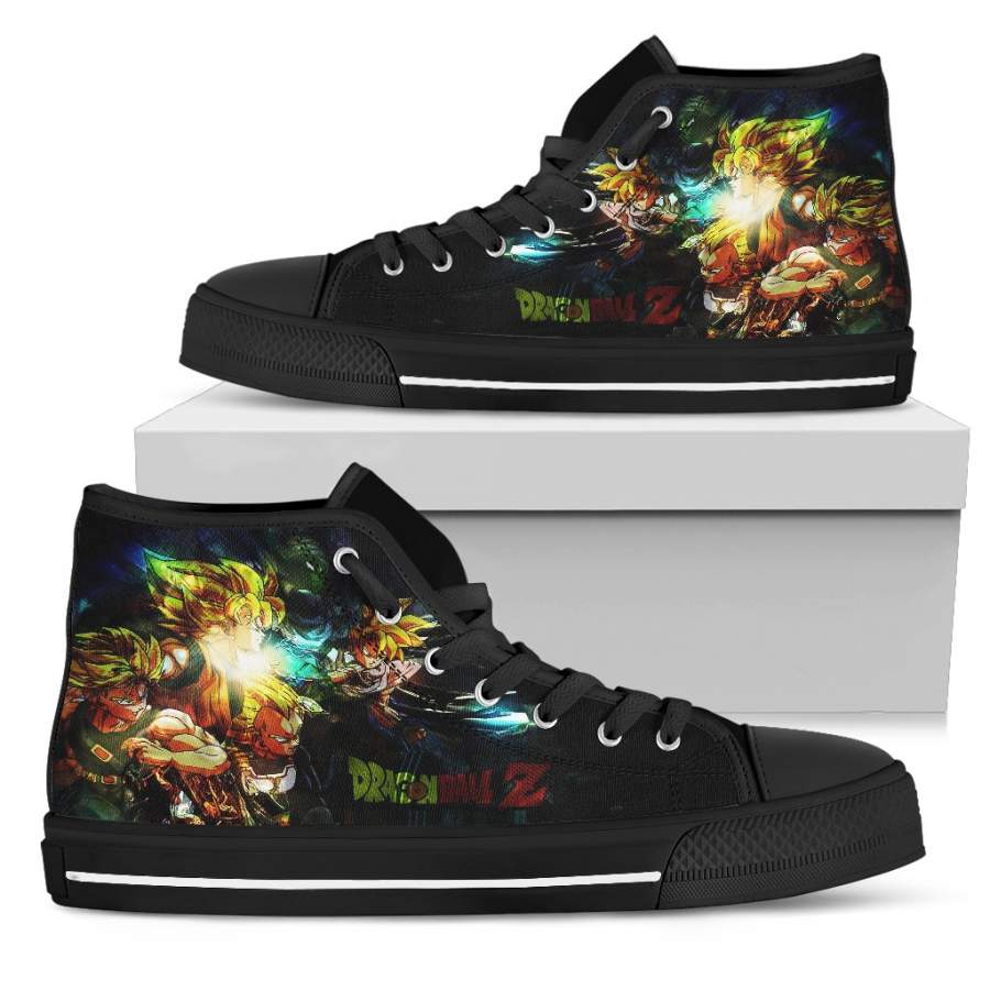 Dragon Ball Z Sneakers Goku High Top Shoes Amazing Fan Gift T12115