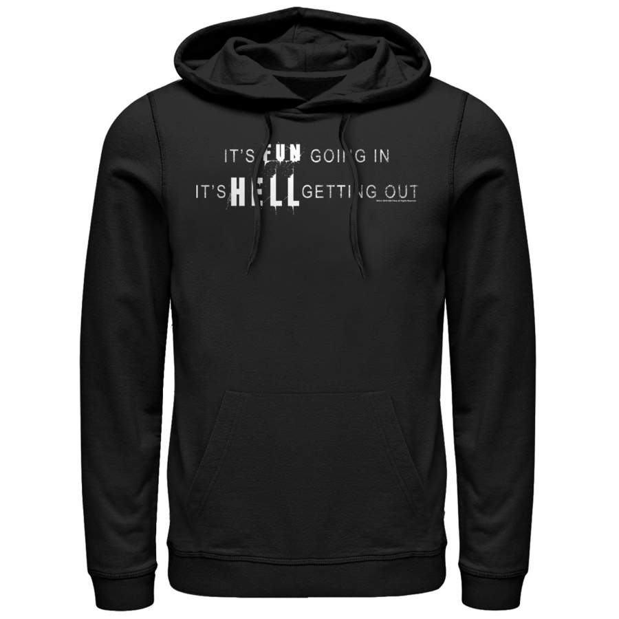 Hell Fest Men’s Fun Going In Lightweight Hoodie