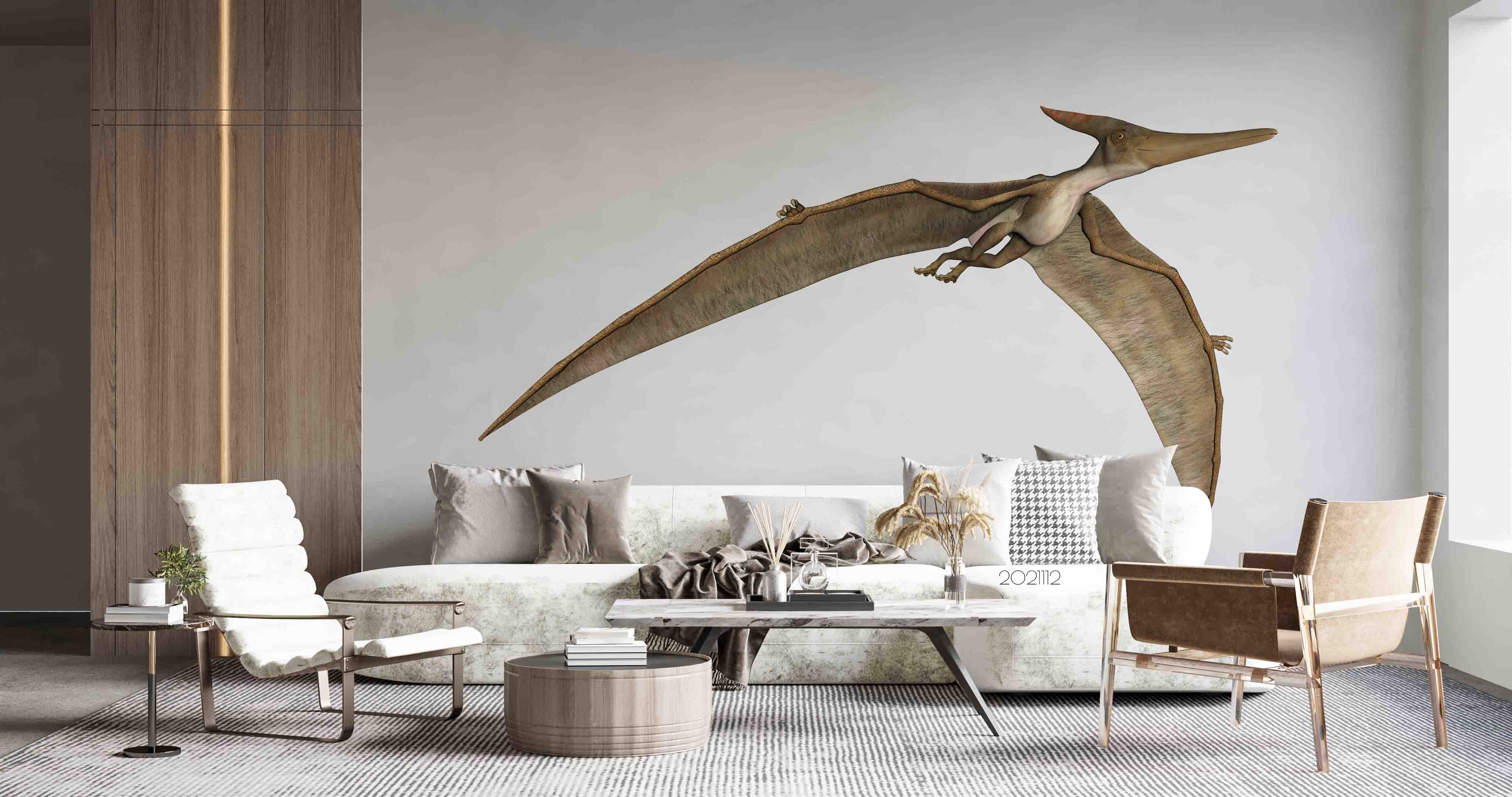 3D Animal Pterodactyl Wall Mural Wallpaper Lqh 6