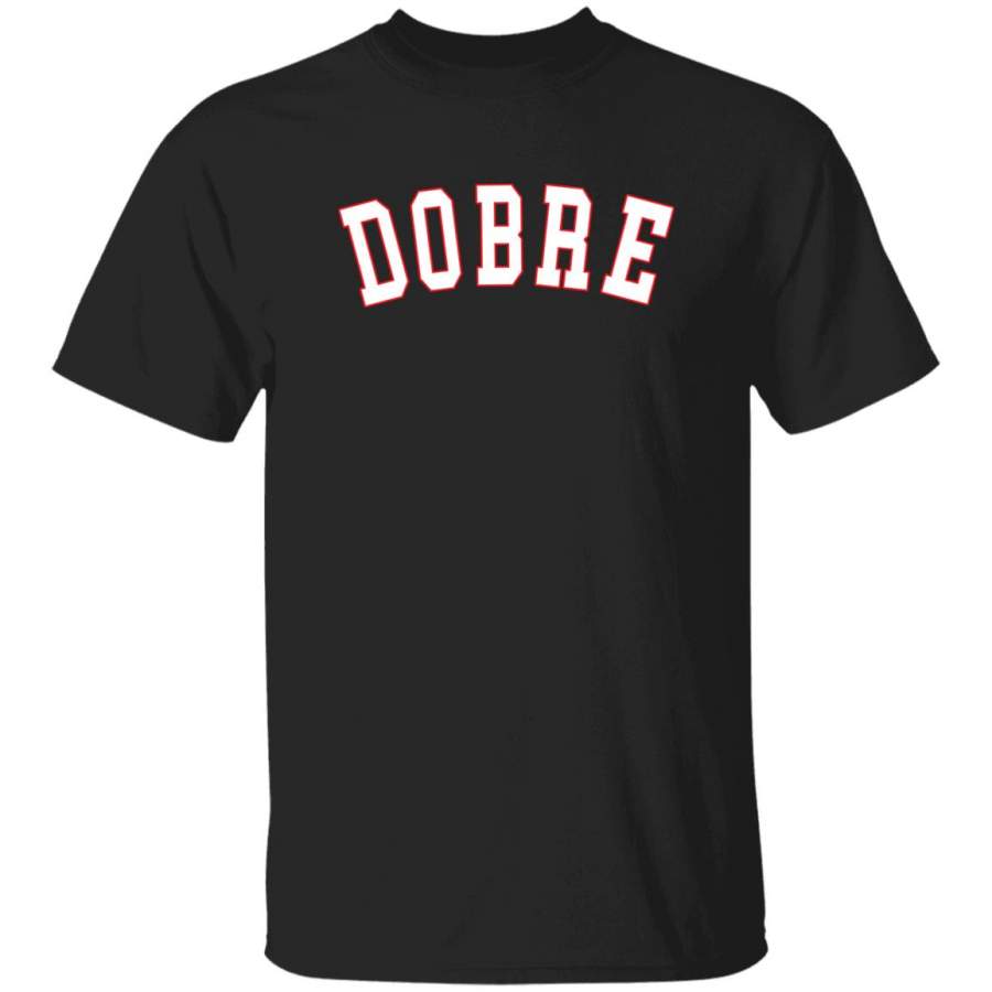 Dobre Unisex Athletic Logo Sweatshirt Black T-Shirt