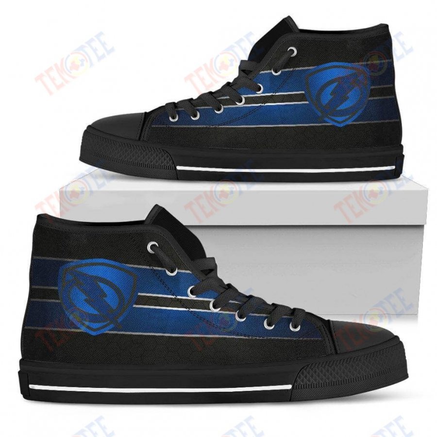 Mens Womens The Shield Tampa Bay Lightning High Top Shoestop Quality TMT734