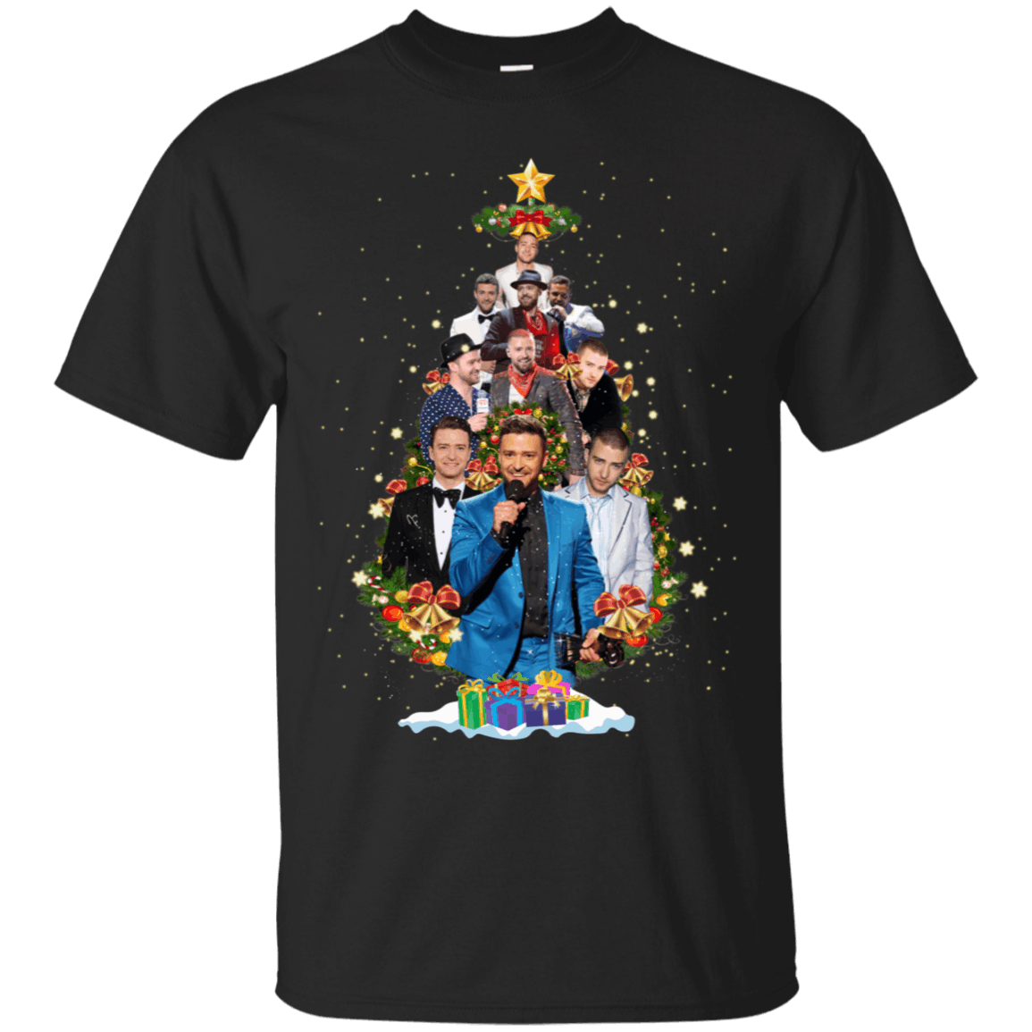 Justin Timberlake Christmas Tree Sweater