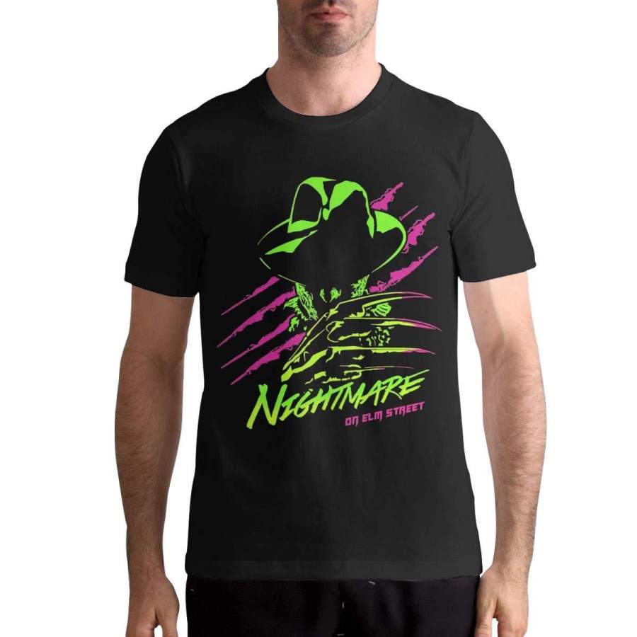 A Nightmare On Elm Street Man’s Music Short Sleeve Tshirts