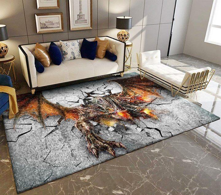 3D Dinosaur Area Rug, OFD 190908