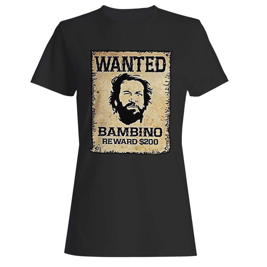 Bud Spencer Wanted Woman’s T-Shirt