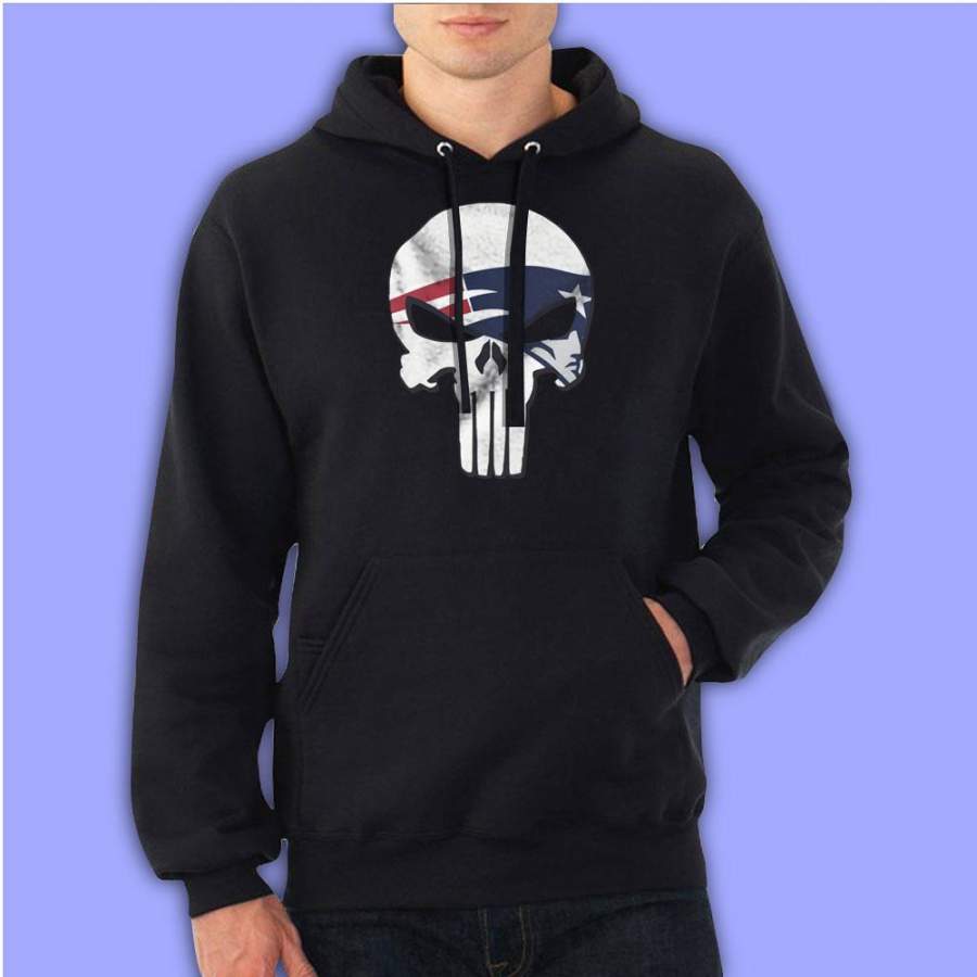 New England Patriots Punisher Men’S Hoodie