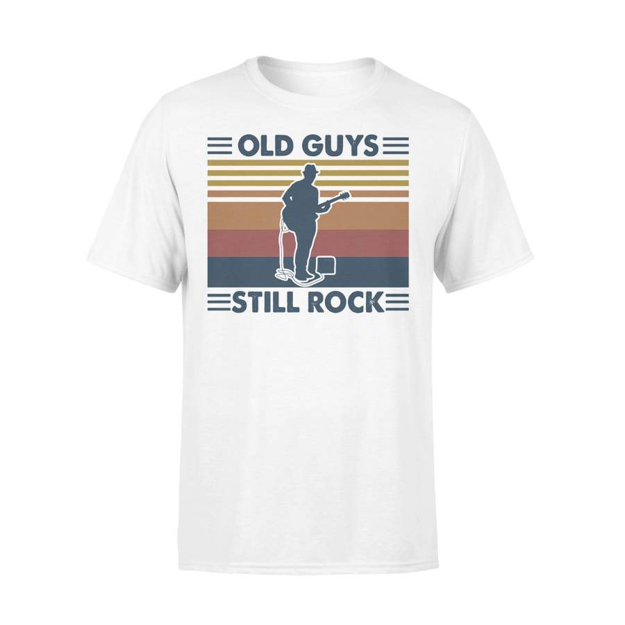 Guitar Old Guys Still Rock Vintage T-shirt