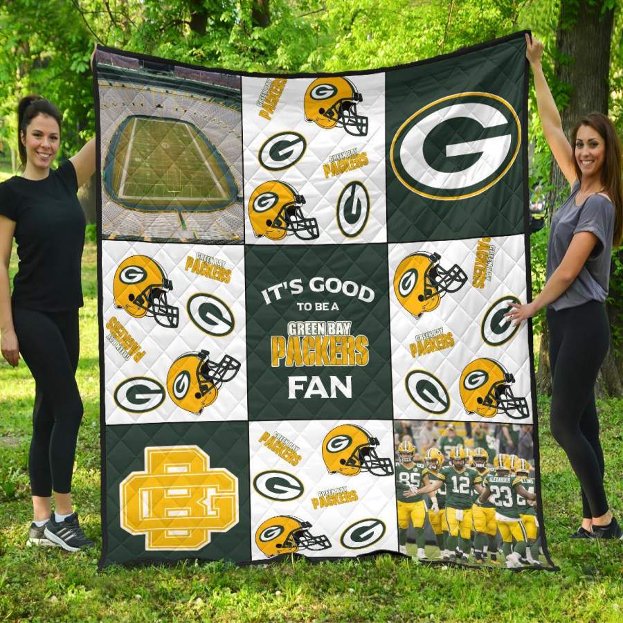 It’s Good To Be A Green Bay Packers Fan Quilt