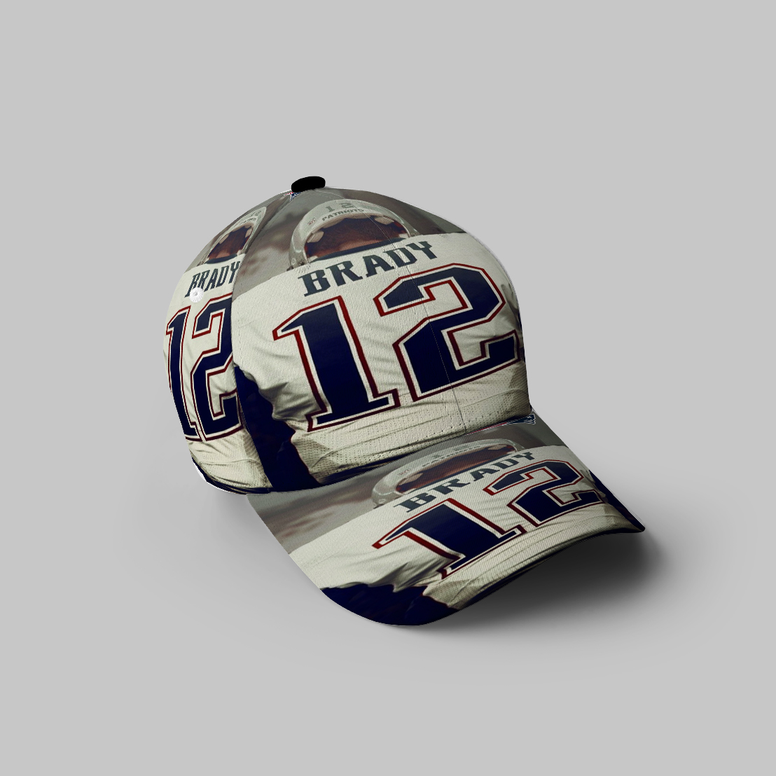 New England Patriots Tom Brady9 3D Printing Baseball Cap Classic Hat