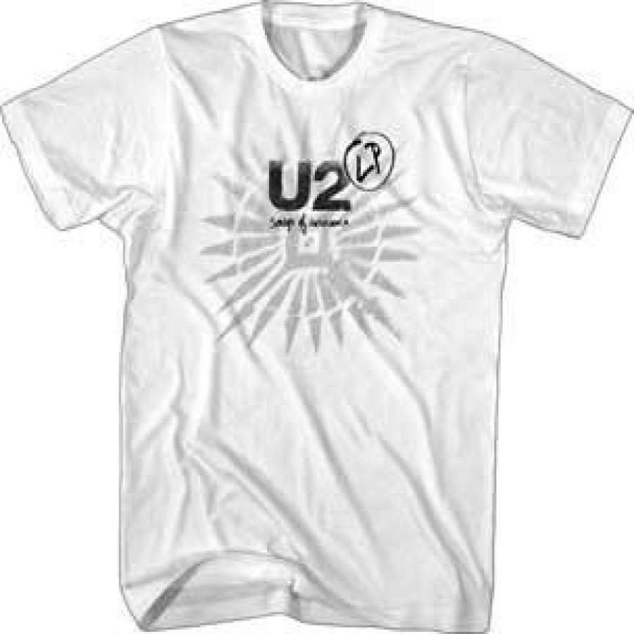 U2 Sons Of Innocence White Soft Cotton t-shirt