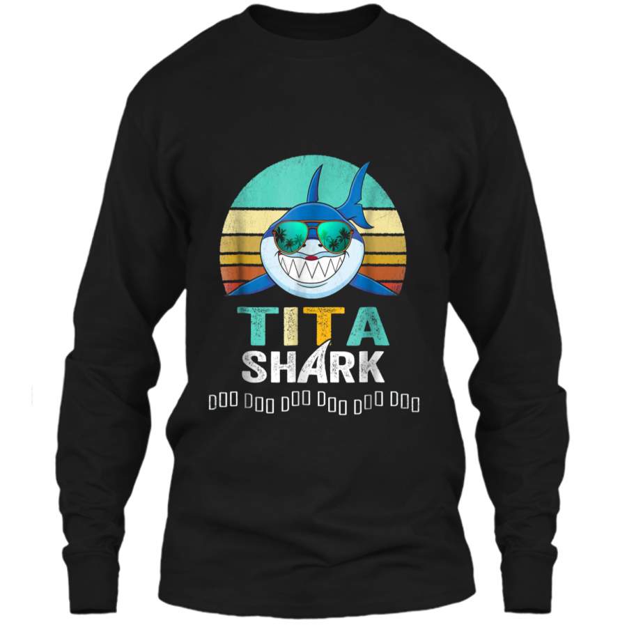 Tita Shark  LS Ultra Cotton Tshirt