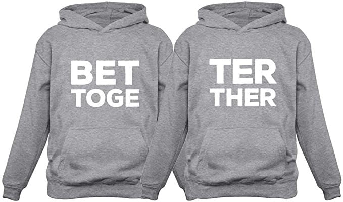 Better Together Couple Hoodie, Couple Hoodie, Husband Wife Hoodie, Unisex Hoodie