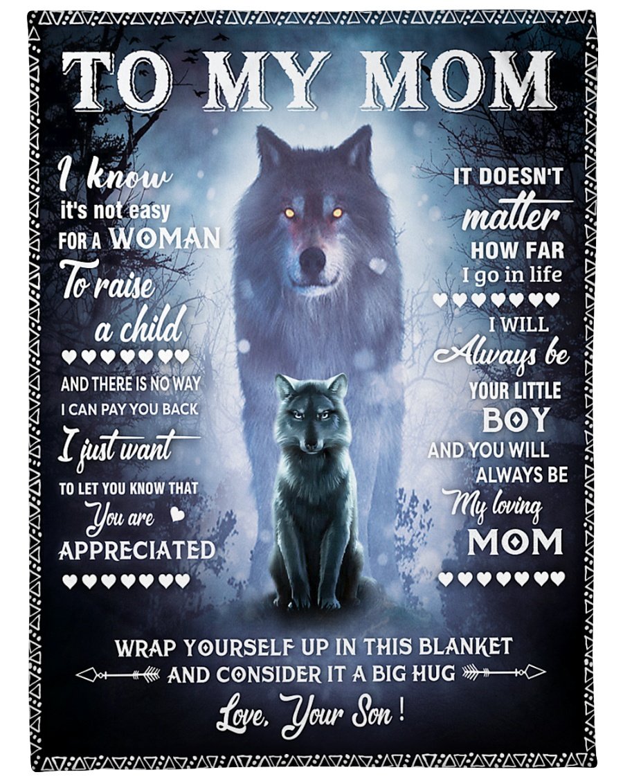 Your Little Boy Fleece Blanket – Quilt Blanket, Printables For Mother’S Day, Mother’S Day Gift From Son To Mom, Home Decor Bedding Couch Sofa Soft And Comfy Cozy