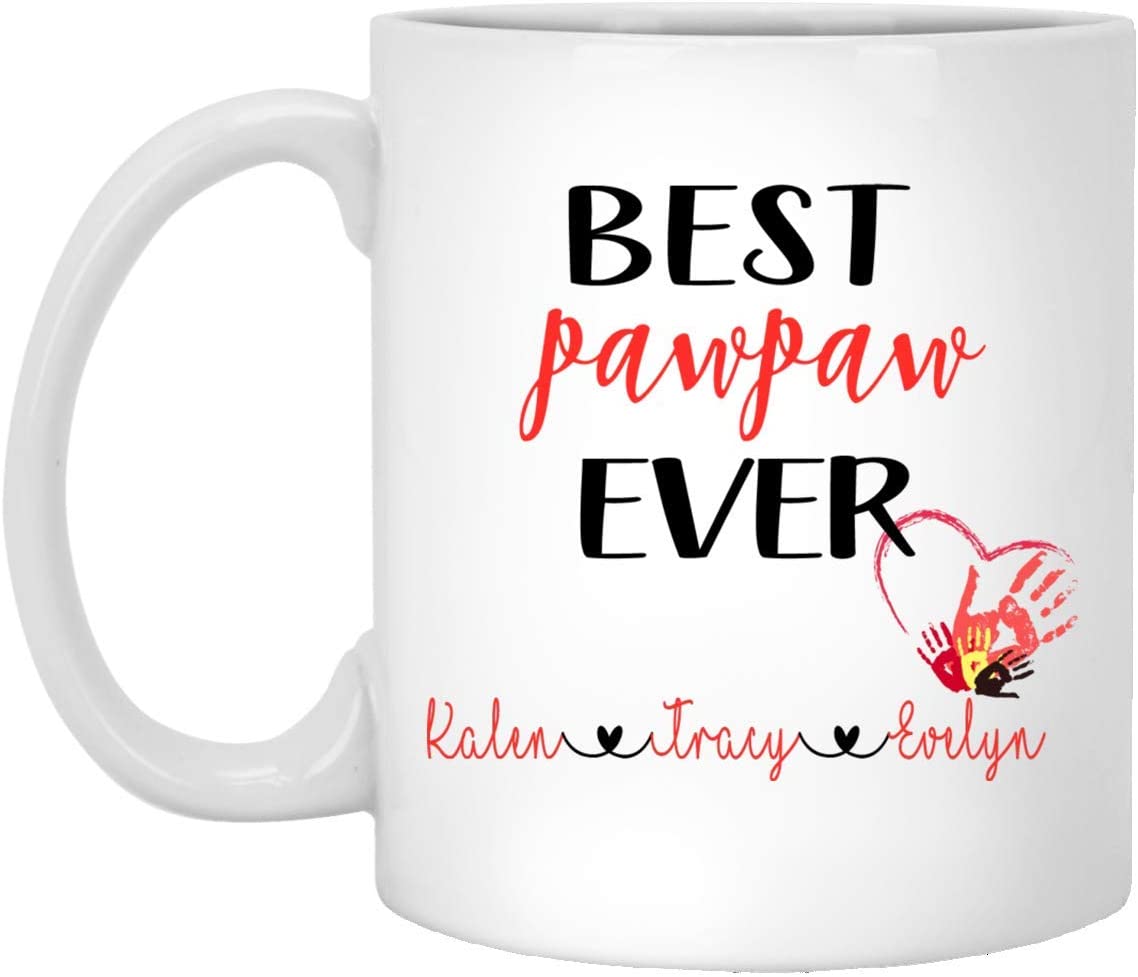 Best Pawpaw Ever Coffee Mug – Personalized Mug – Father’S Day Gift – Gift For Pawpaw – Fathers Day Mug – Pawpaw Coffee Cup – Pawpaw Coffee Mug 15Oz