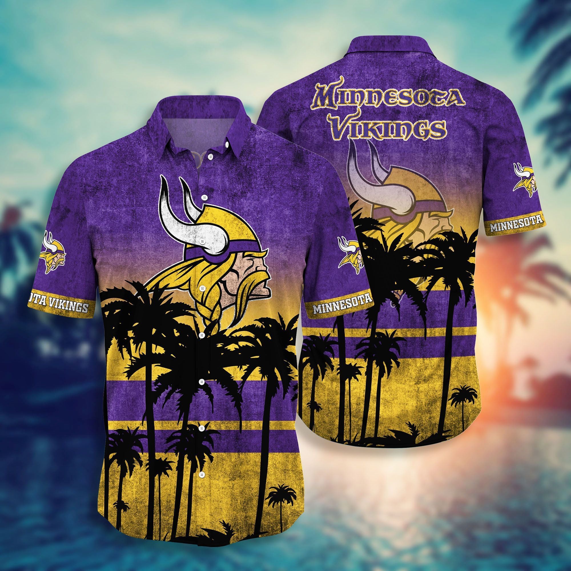 Minnesota Vikings Hawaii Shirt Ha70877