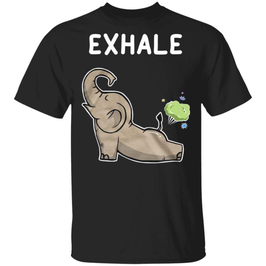 Exhale Elephant T-Shirt