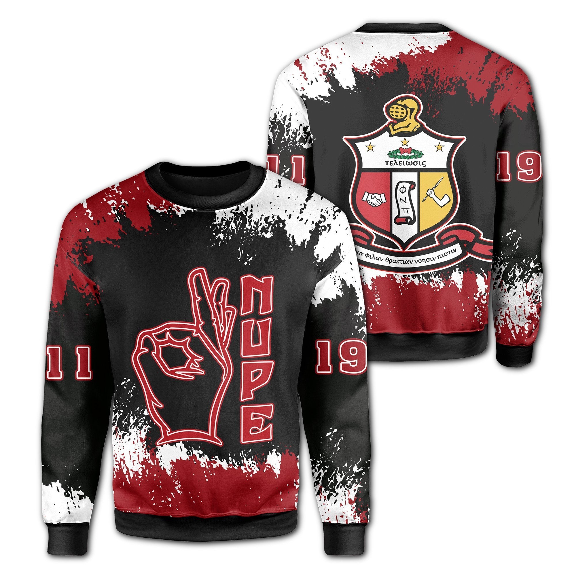 Greek Life Sweatshirt – Kappa Alpha Psi Sweatshirt – Face Style