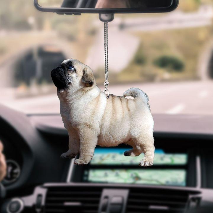 Pug Puppy Car Hanging Ornament